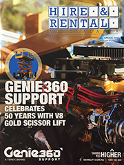 Hire & Rental magazine cover